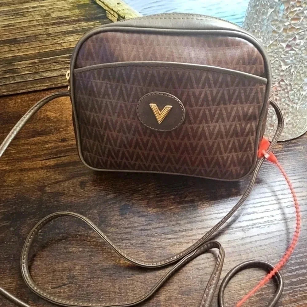 Mario Valentino Single Front Pocket Crossbody
